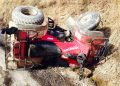 Un sighetean fără permis şi băut s-a izbit de gard cu un ATV neînmatriculat