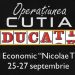 Prima oprire a Operațiunii CUTIA din anul școlar 2019-2020 este în Colegiul Economic „Nicolae Titulescu”