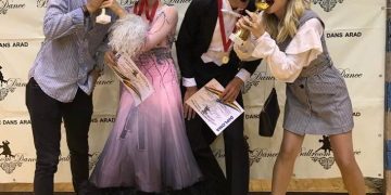 DANS SPORTIV: Două clasări pe podium la Cupa Ballroom Arad