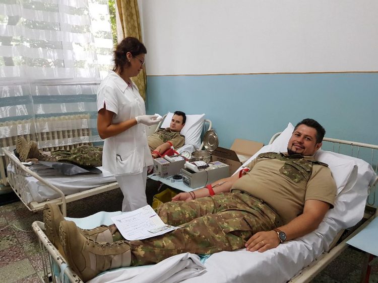 Militarii Garnizoanei Baia Mare au donat sânge