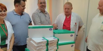 Donație pentru Secția de Oncologie din cadrul Spitalului Județean de Urgență ”Dr. Constantin Opriș”