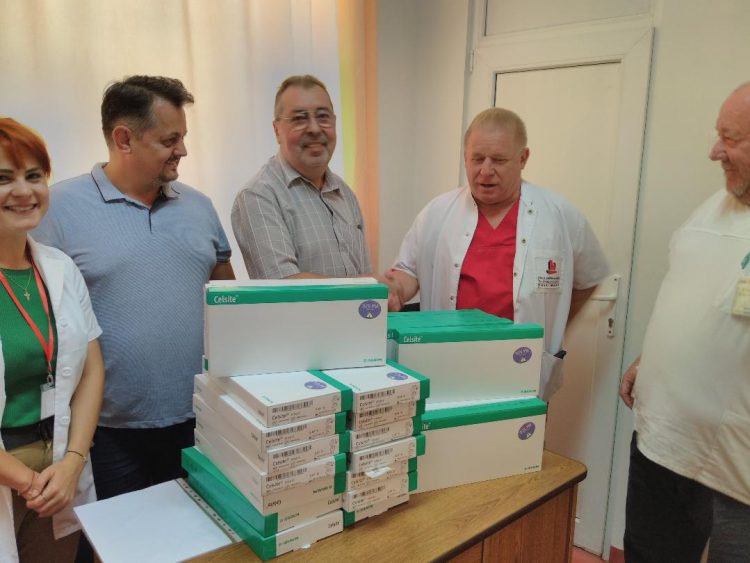 Donație pentru Secția de Oncologie din cadrul Spitalului Județean de Urgență ”Dr. Constantin Opriș”