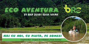 ECO AVENTURĂ. Coborâre cu plutele din PET-uri pe Someș, acțiune ecologică de conștientizare