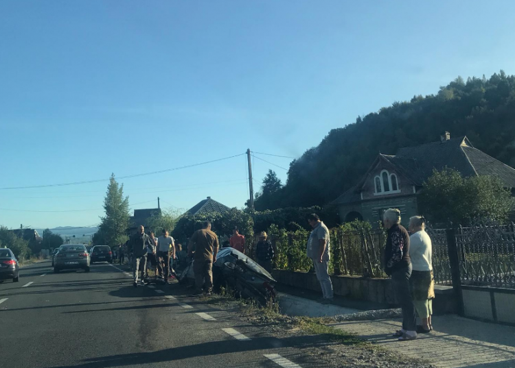 Grav accident de circulație în Vadu Izei