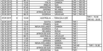 RUGBY – Toate cele 48 de partide ale Cupei Mondiale de Rugby vor fi transmise la TV și în România