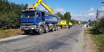 Au început lucrările de reabilitare a DJ 109F – FOTO