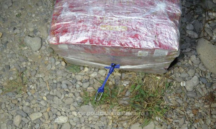 Contrabandă de ţigări cu drona la Sarasău