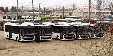 Oraş „paralizat” de greva transportatorilor. Unde se întâmplă acest lucru