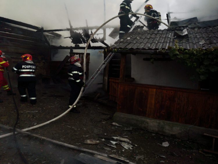 A vrut să-şi omoare fratele şi a dat foc la casă, dar l-au oprit poliţiştii