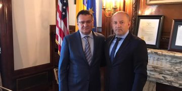 Vicepreședintele CJ Maramureș s-a întâlnit cu Ambasadorul României la Washington
