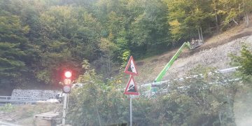 Lucrări pe DN 18 în Pasul Gutâi – FOTO
