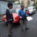 Opriți de Poliția Locală înainte să provoace o tragedie. Doi băimăreni, morți de beți, la volanul unei mașini cu numere false – FOTO