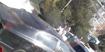 Taximetru, implicat într-un accident în zona autogării din Baia Mare – FOTO