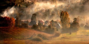 Frumusețea toamnei în satul Breb. GALERIE FOTO