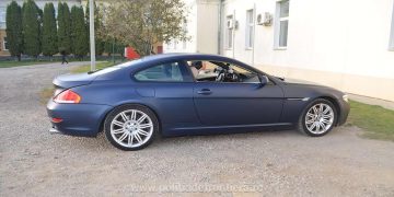 BMW de 70.000 de lei, căutat de autorităţile britanice, oprit în Sighetu Marmației