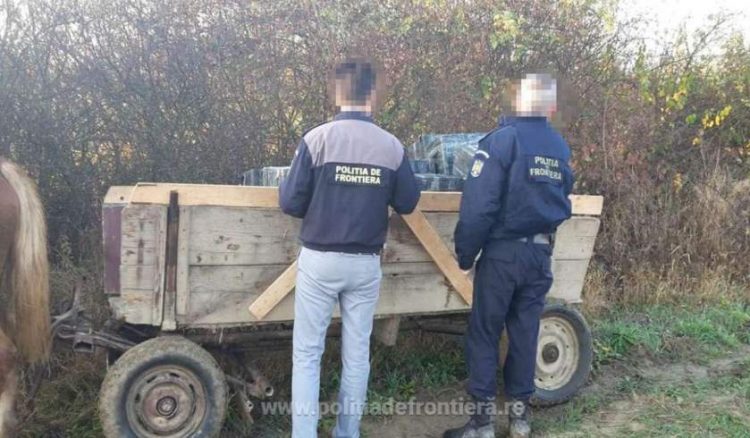 Urmărire cu focuri de armă între o căruţă și poliţiștii de frontieră, în Satu Mare