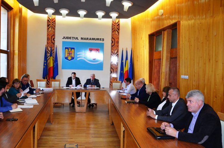 Întâlnire cu privire la situația depozitării pe platforma de stocare temporară a deșeurilor la Teplița, Sighetu Marmației