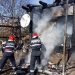 Incendiu la Șurdești. O casă s-a făcut scrum – FOTO