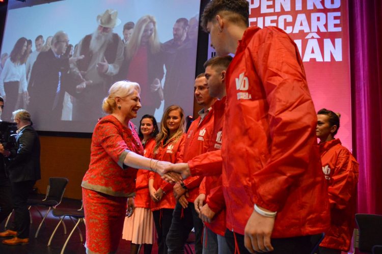 Viorica Dăncilă s-a întâlnit cu electoratul PSD din Țara Codrului, Țara Chioarului și Țara Lăpușului în Baia Mare