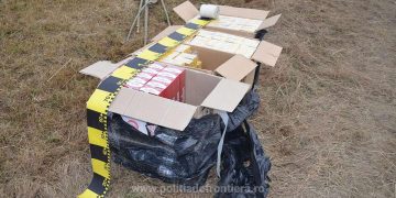 Aproximativ 12.000 pachete cu țigări confiscate la frontiera de nord