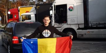 Un român stabilit în Germania duce cu mașina personală șoferii de TIR să voteze