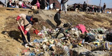 Continuă curățenia în Baia Mare. S-a intervenit pe Craica – FOTO