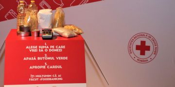 Crucea Roşie relansează programul Banca de Alimente sub mesajul Banca pentru Altcineva