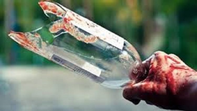 Bătaie cu sticle şi topoare în Borşa