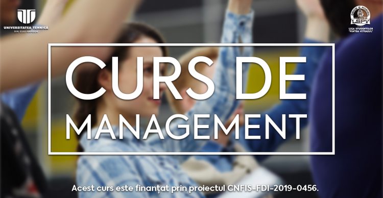 Oportunitate pentru studenți: LSPV face un curs de management