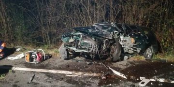Accident deosebit de grav, cauzat de o depășire neregulamentară