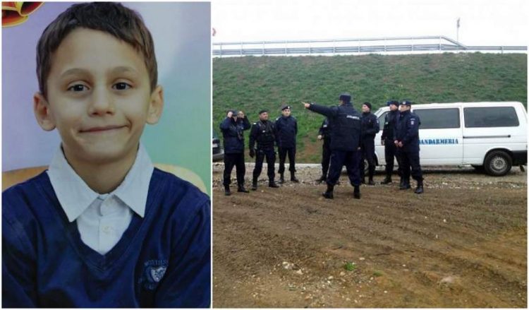 Iulian, băieţelul de 8 ani dispărut fără urmă, căutat de zeci de poliţişti