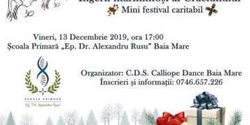Îngerii mărinimoși ai Crăciunului, mini festival caritabil la Școala Primară „Ep. Dr. Alexandru Rusu”