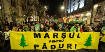 Marşul pentru Păduri a scos mii de oameni în stradă