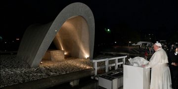 Papa Francisc, rugăciune la Memorialul Păcii de la Hiroshima