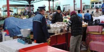 Razie în piaţa agroalimentară din Sighetu Marmaţiei