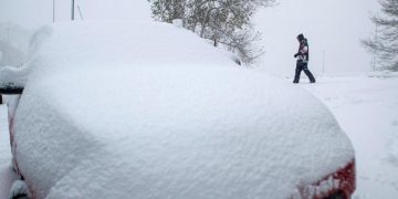 În România vremea se încălzește, ninsori abundente în Spania și Franța