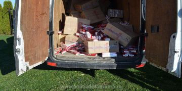 Aproximativ 33.000 pachete cu țigări de contrabandă, confiscate la frontiera de nord