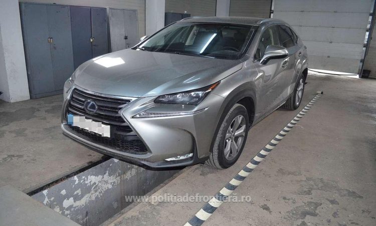 Lexus căutat de autorităţile din Italia,  descoperit la P.T.F. Sighetu Marmației