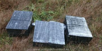 Aproape 16.000 de pachete cu țigări de contrabandă confiscate în Brodina