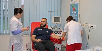 Zimbrii au donat sânge pentru a-și ajuta semenii