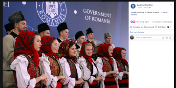 Borșenii, copertă pe pagina de Facebook a Guvernului