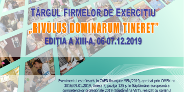 Programul Târgului Firmelor de Exerciţiu „Rivulus Dominarum Tineret”