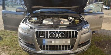 Audi Q7 căutat de autorităţile din Marea Britanie, descoperit la Cavnic de polițiștii de frontieră