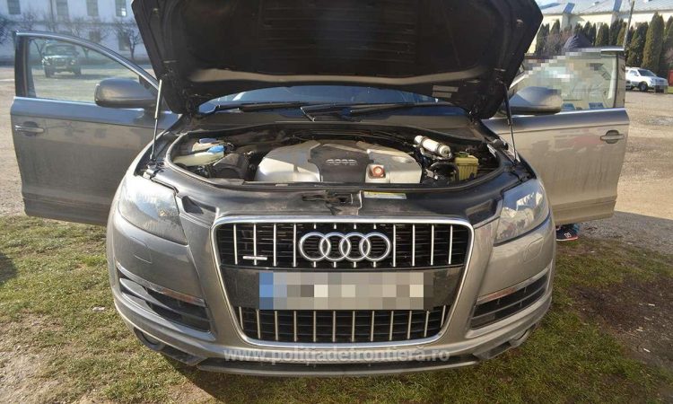 Audi Q7 căutat de autorităţile din Marea Britanie, descoperit la Cavnic de polițiștii de frontieră
