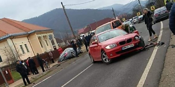 Carambol în Ilba: 4 autoturisme implicate. Trafic blocat