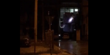 Intervenție în forță în zona Cuprom. Video