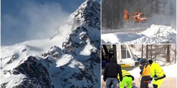 O tânără mamă şi două fetiţe au murit îngropate de o avalanşă