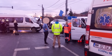 ACCIDENT cu ZECE victime la JUCU