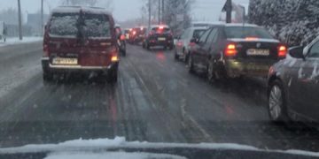 Blocaje pe mai multe străzi din Baia Mare – FOTO