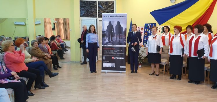 Peste 100 de băimăreni şi-au însuşit ieri sfaturile campaniei Hoţii îţi invadează intimitatea.